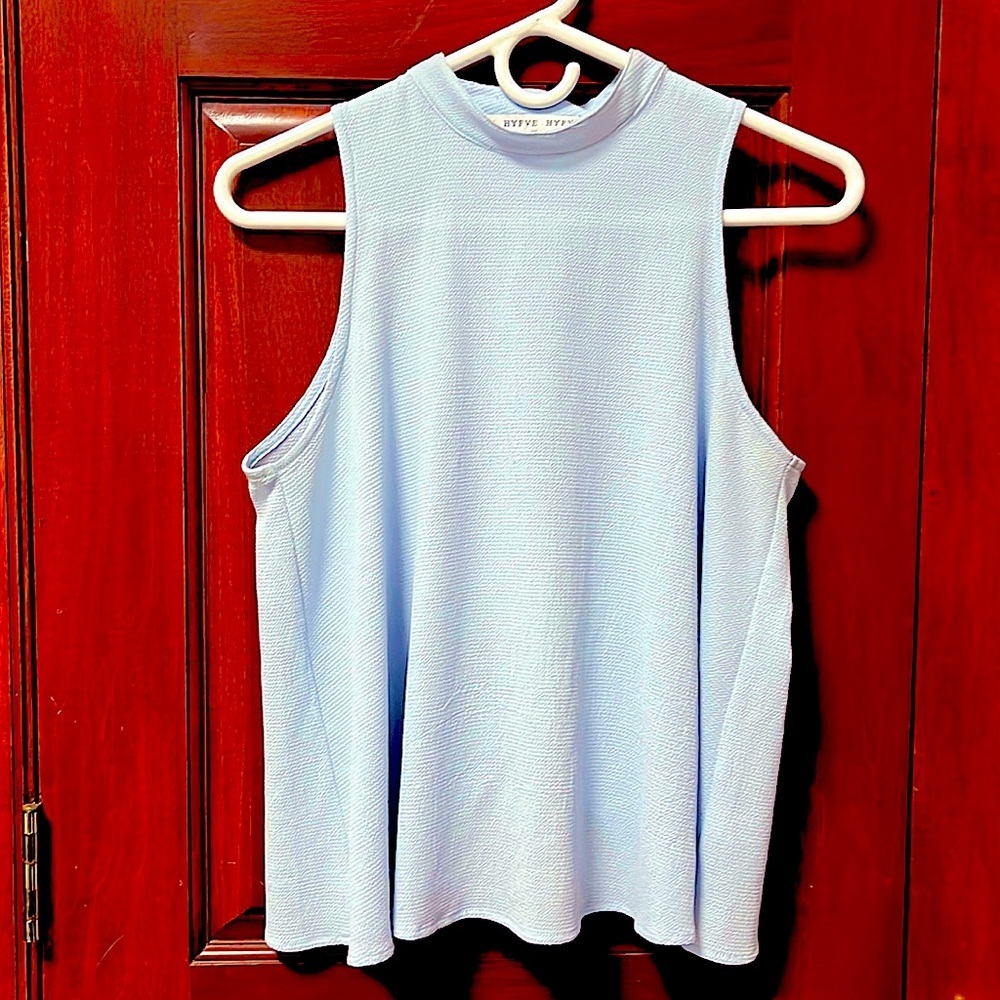 HYFVE HYFVE HYFVE Baby BlueSleeveless Blouse